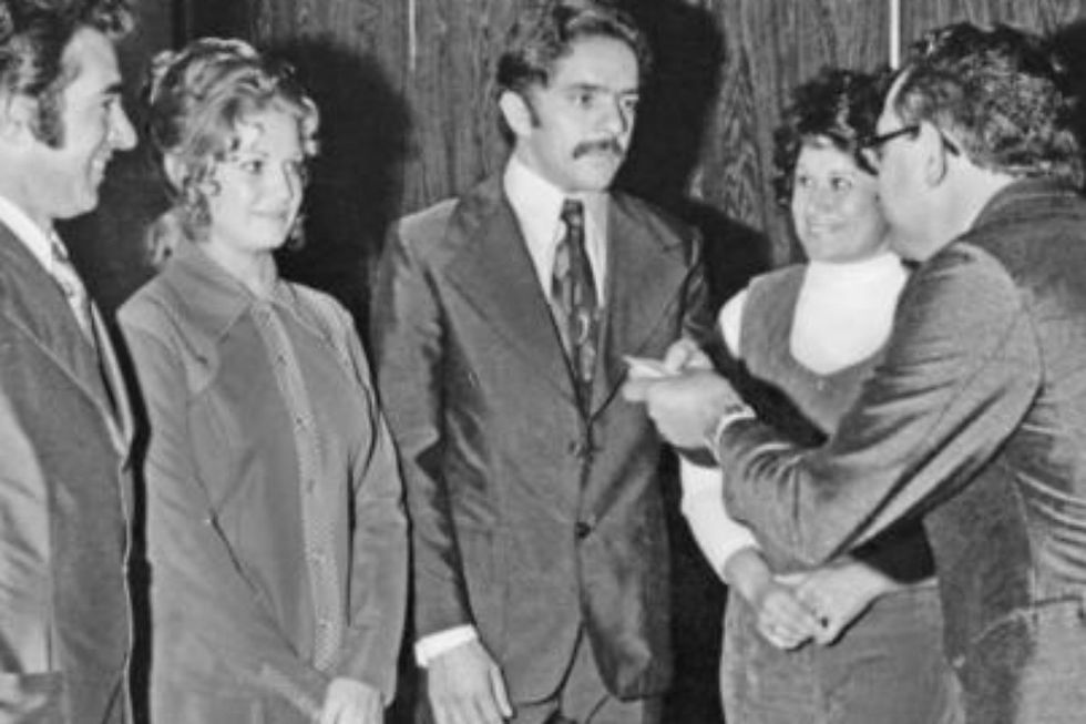 Lula e Marisa em 1974. 6 meses apos se conhecerem, já estavam casados. ACERVO Instituto Lula
