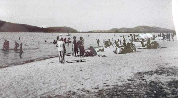 Praia das Pedrinhas, idos de 1970/Foto: Internet
