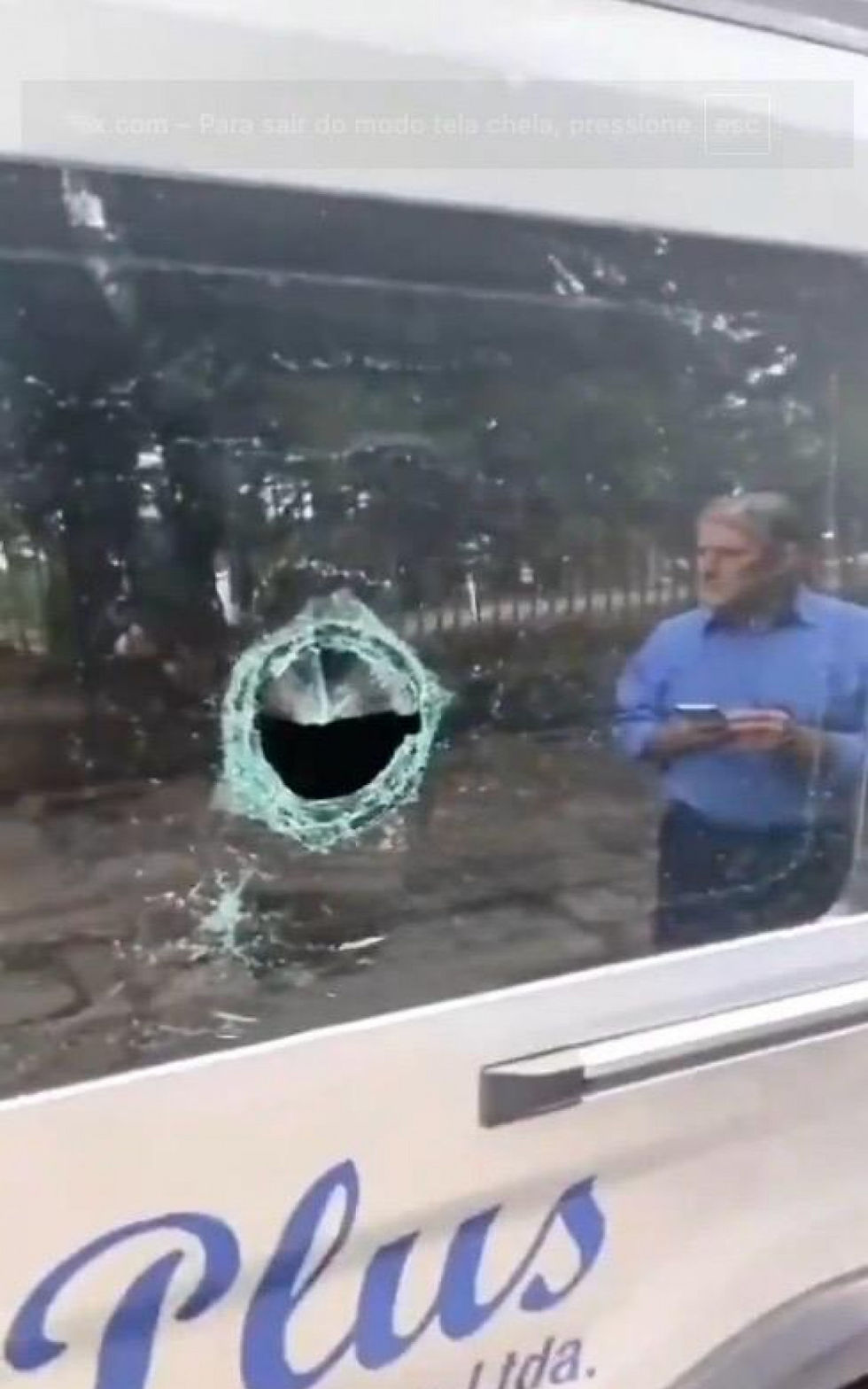 Confronto na Lapa assusta turistas e atinge van de passeio