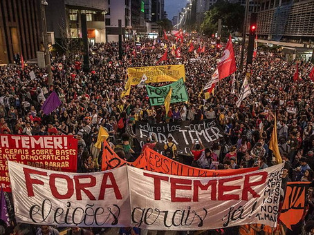 Trabalhadores de todo o Brasil foram às ruas contra a reforma da Previdência