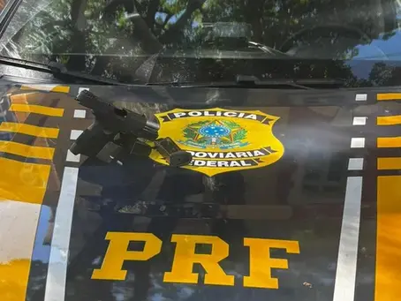  PRF apreende arma de fogo e munições na BR -101