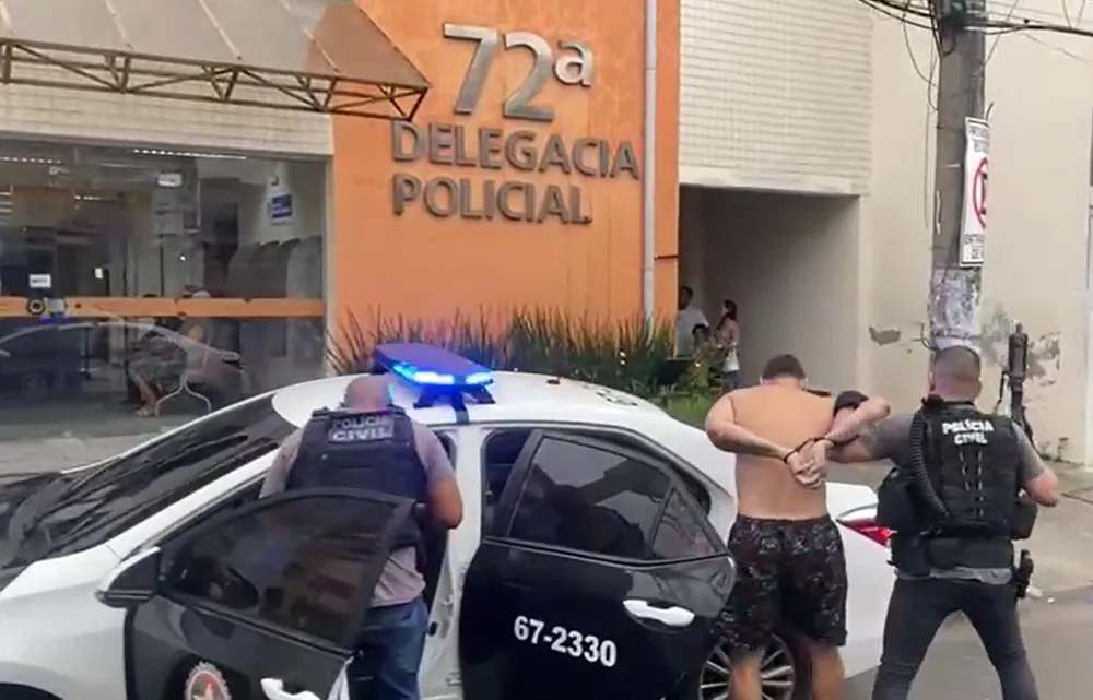 Pai foi preso por suspeita de espancar o filho de cinco anos em São gonçalo — Foto: Reprodução/Arquivo Pessoal