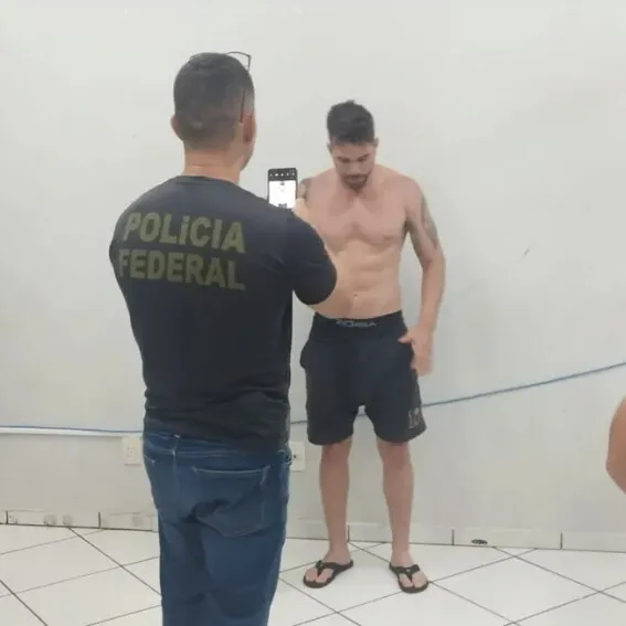 'Pedrinho' foi localizado após usar documentos falsos em Ciudad del Este, no Paraguai - Foto: Reprodução