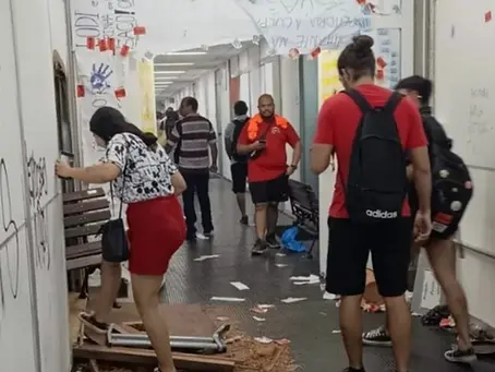 Em meio à ocupação, Uerj afirma que tem dificuldades de obter recursos para funcionar