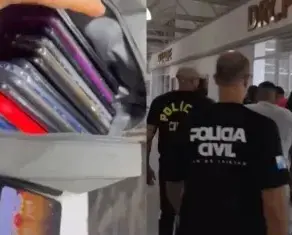  Operação Rastreio realiza ações contra integrantes do TCP que desbloqueavam celulares roubados