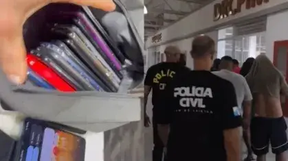  Operação Rastreio realiza ações contra integrantes do TCP que desbloqueavam celulares roubados