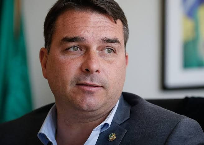 O senador Flávio Bolsonaro. Foto: Reprodução