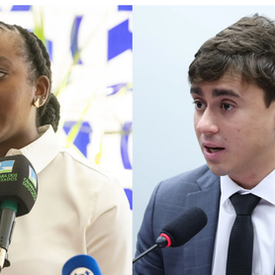 Nikolas ataca Ana Elisa com publicação falsa e equipe jurídica da deputada eleita processa extremista