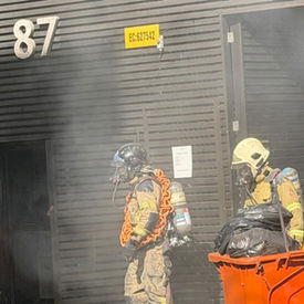 Incêndio atinge hotel no Centro do Rio