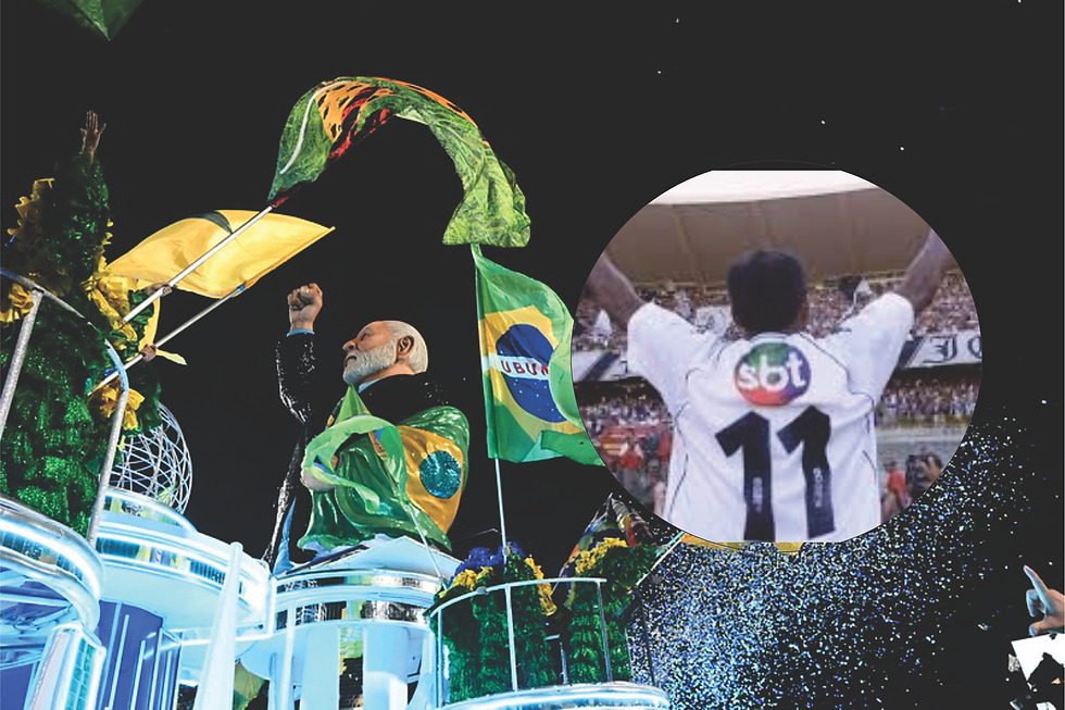 Transmissão da Globo do enredo de Lula lembra uma outra