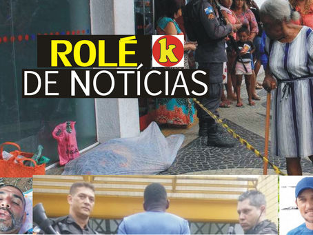 Traficante toca o terror em comunidade e depois pede paz; Mulher morre ao relento e mais