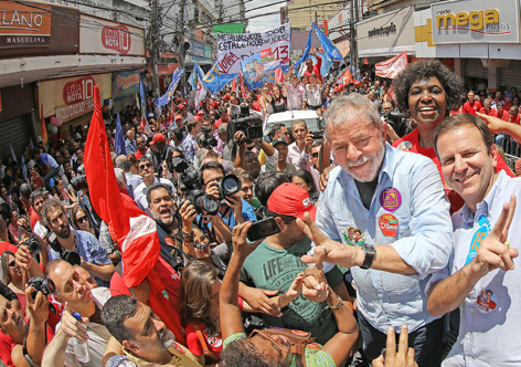 Lula e Paes desembarcam em São Gonçalo nesta quinta (24)