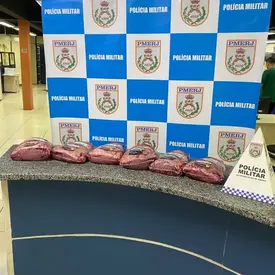 Casal é preso após furtar peças de picanha em supermercado de Maricá