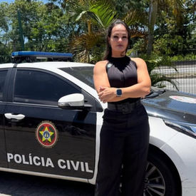Policial civil baleada na Avenida Brasil segue em estado estável
