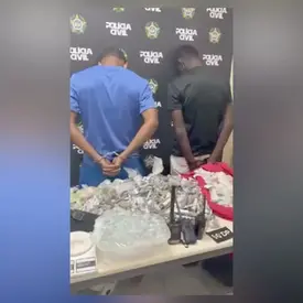 Traficantes são presos com detector de drones em Duque de Caxias