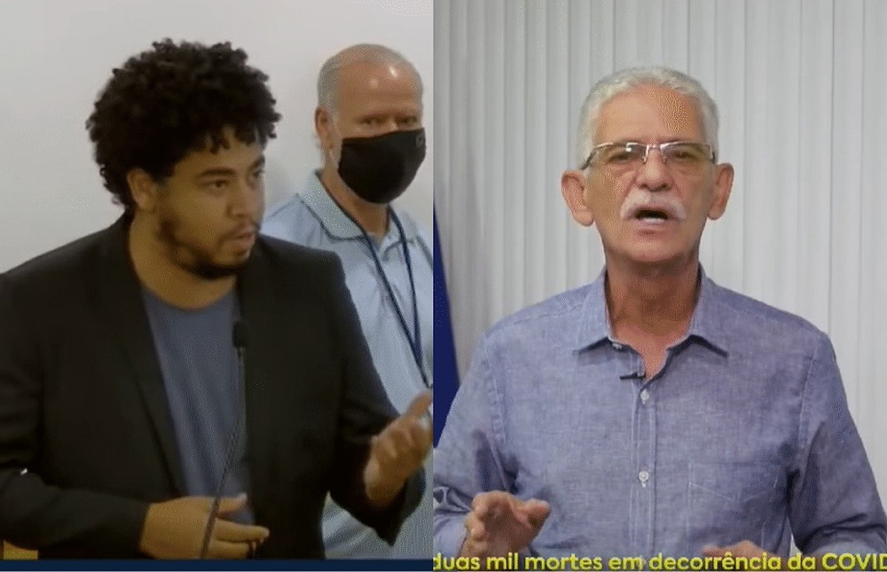 Romario faz severas críticas ao modelo de combate ao coronavírus implantado pelo prefeito/Foto: Reprodução