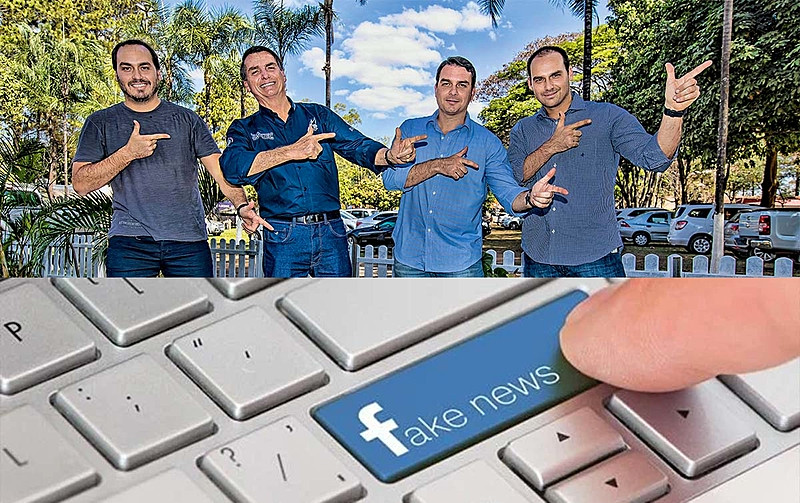 Foram removidas 35 contas, 14 páginas e um grupo (de 350 pessoas), além de 38 contas no Instagram que operavam desde as eleições de 2018 - Reprodução