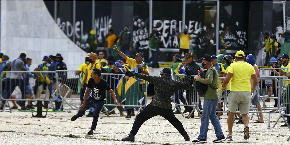 Terroristas em ação/Foto: Marcelo Camargo - Agência Brasil