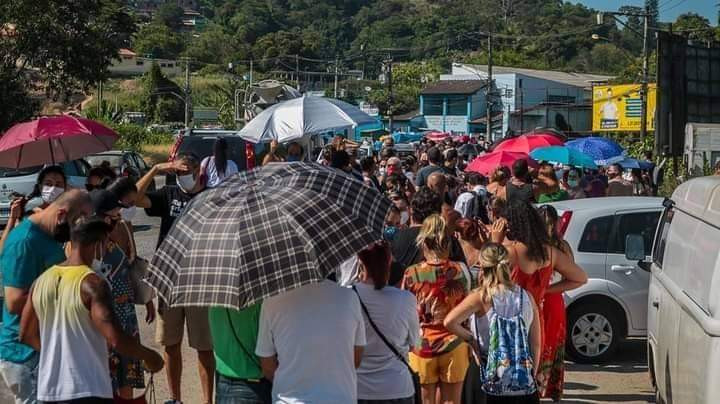 Foto tirada ontem (3/2) na Clínica da Família Dr. Zerbini, no Arsenal/Foto: Divulgação