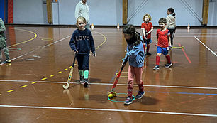 Premier entraînement en salle