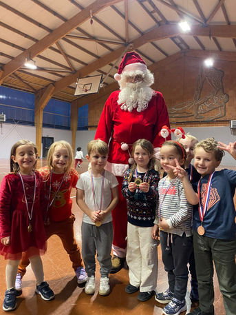 Goûter de Noël du club de hockey sur gazon
