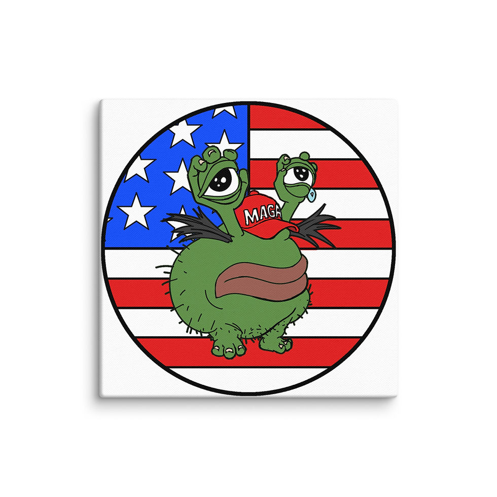Thumbnail: Krumpepe Canvas Print