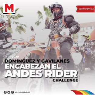 Dominguez y Gavilanes encabezan el Andes