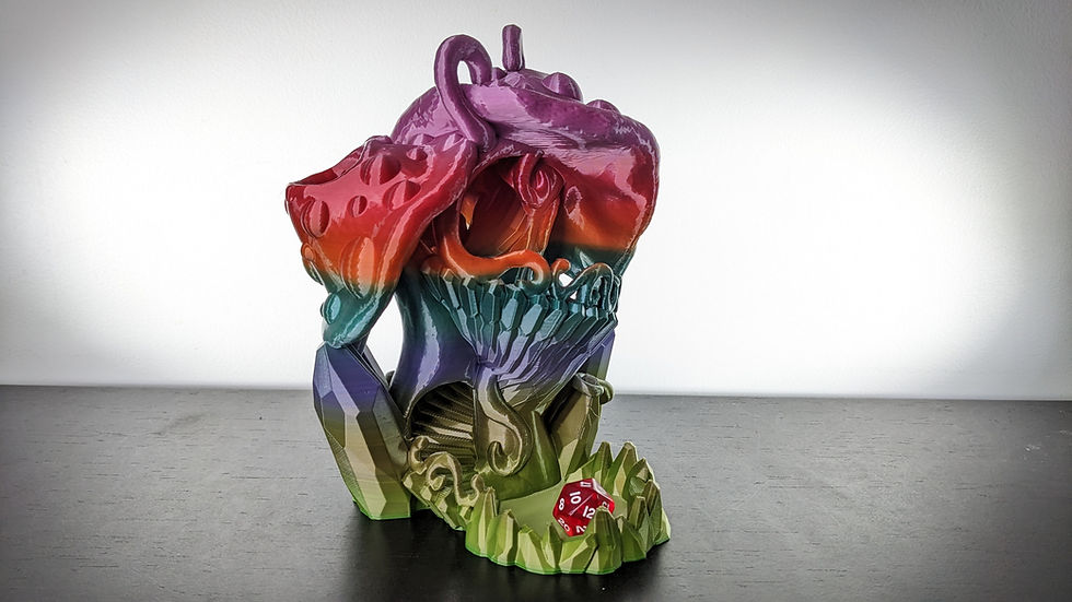 Thumbnail: Mushroom DnD Dice Tower