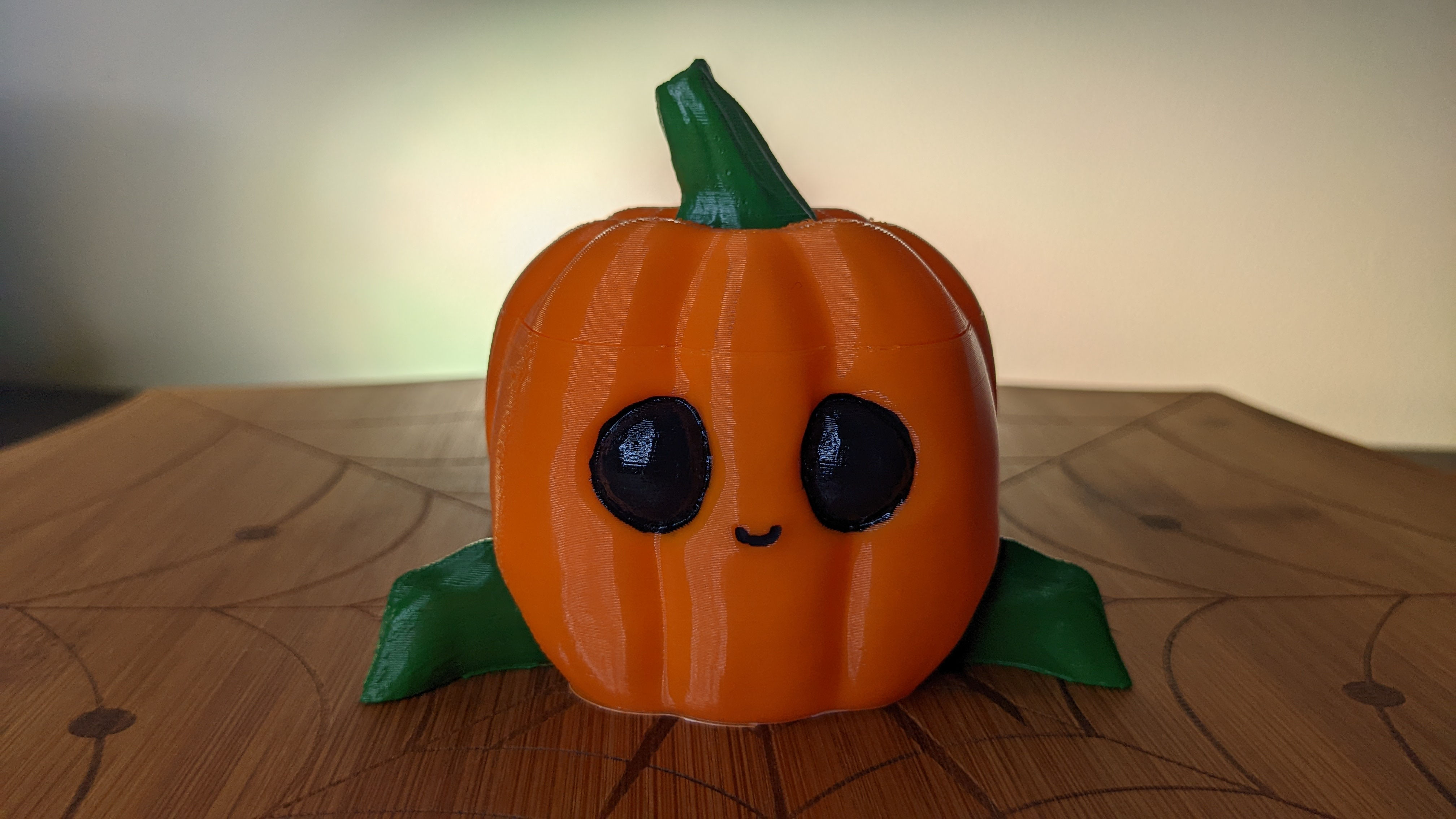 Pumpkin Halloween Trinket Box