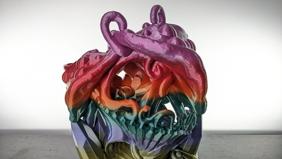 Thumbnail: Mushroom DnD Dice Tower
