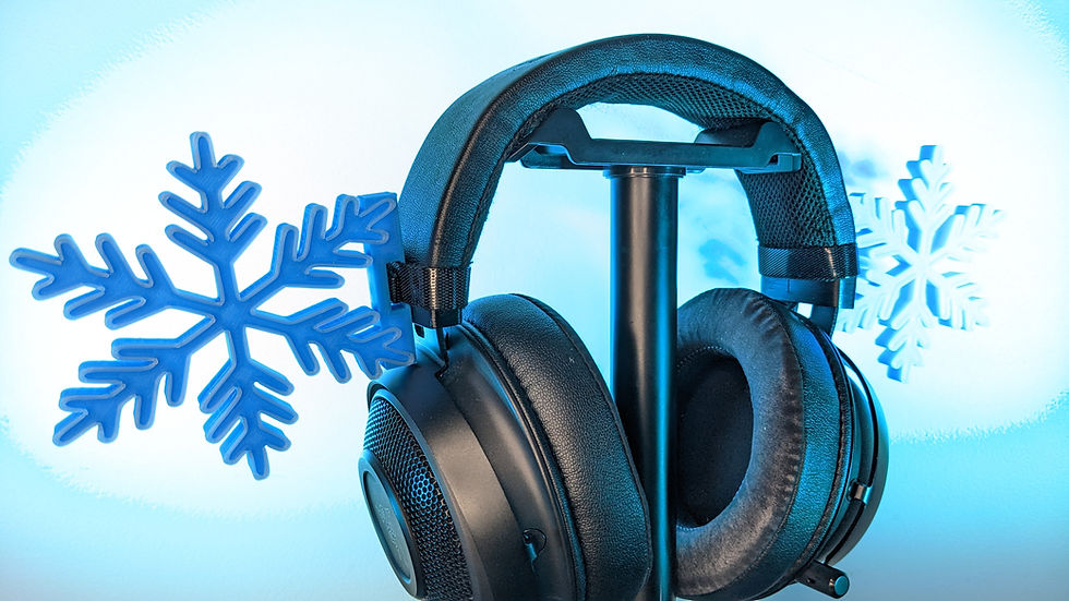 Thumbnail: Snowflake Gaming Headset Attachment