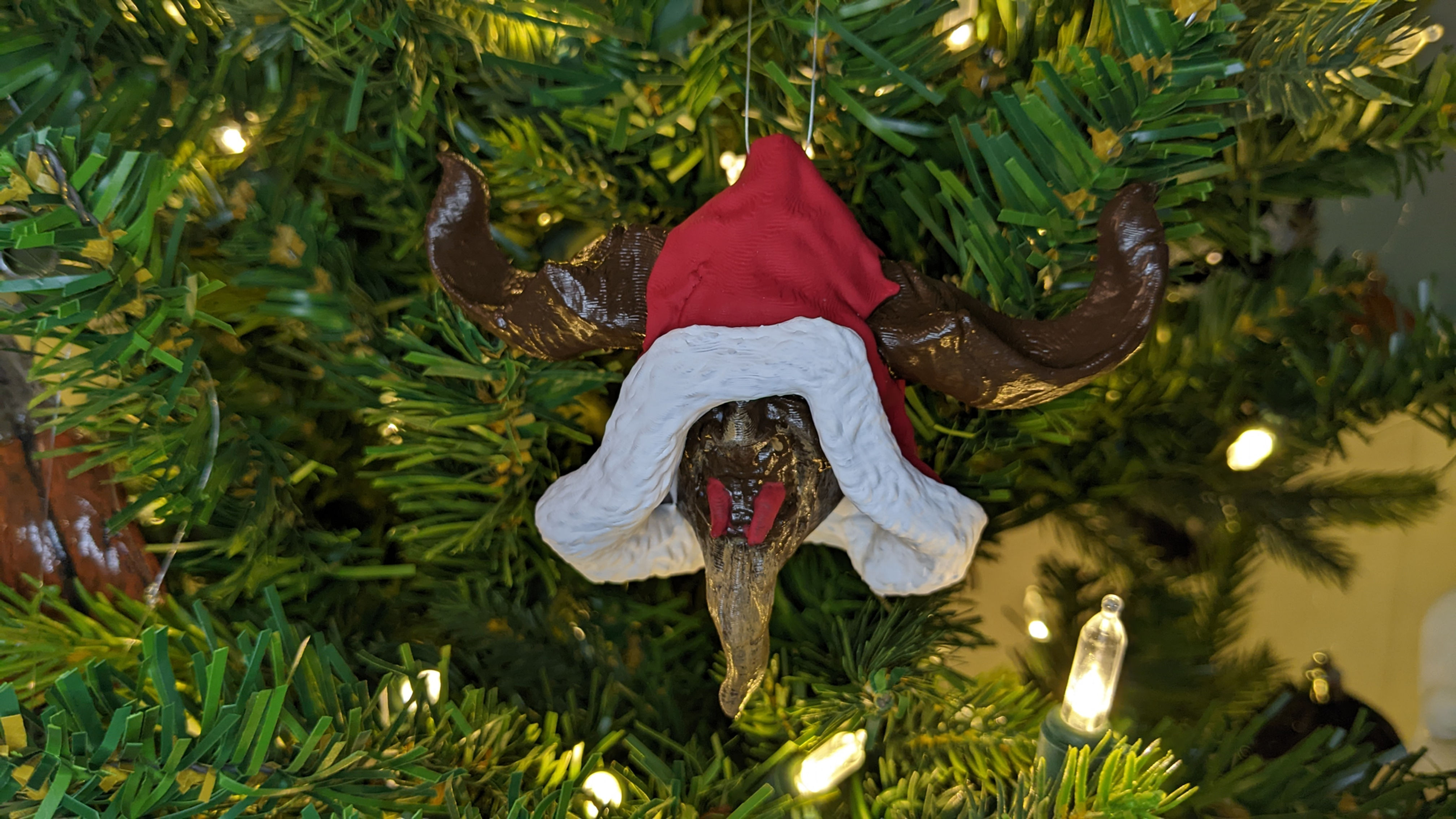 Krampus Holiday Christmas Ornament