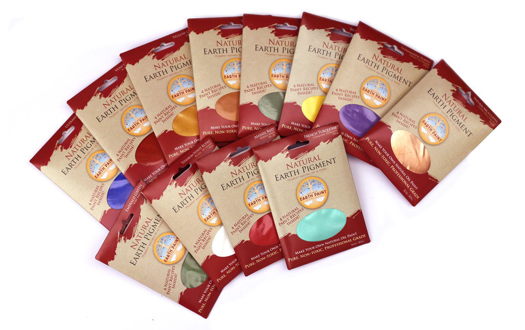 Natural Earth and Mineral Pigments