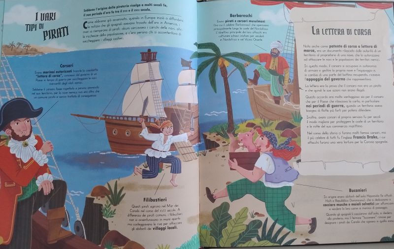 Libri dei pirati: Lo straordinario libro dei Pirati pagina interna 2