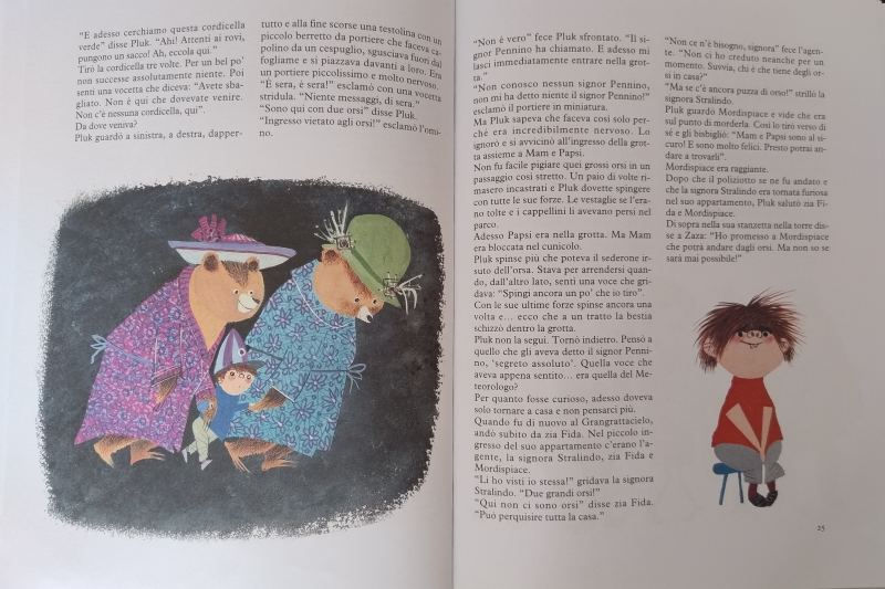 Pluk e gli animali da salvare Mam e Papsi