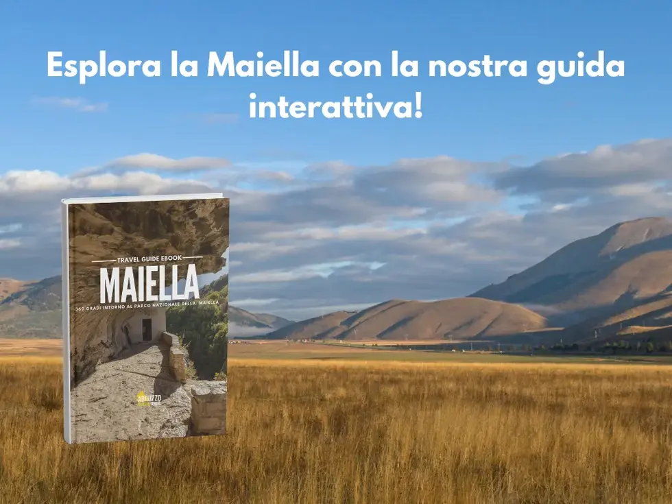 Copertina dell'itinerario turistico Tour della Maiella in Abruzzo - EBook prodotto da Abruzzo Official Travel
