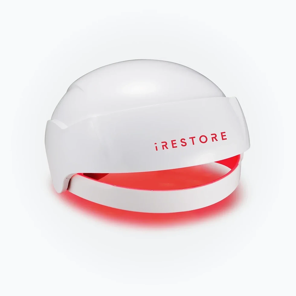 Thumbnail: iRestore the Essential Red Light Helmet for hair growth support at Elixir and Wellness