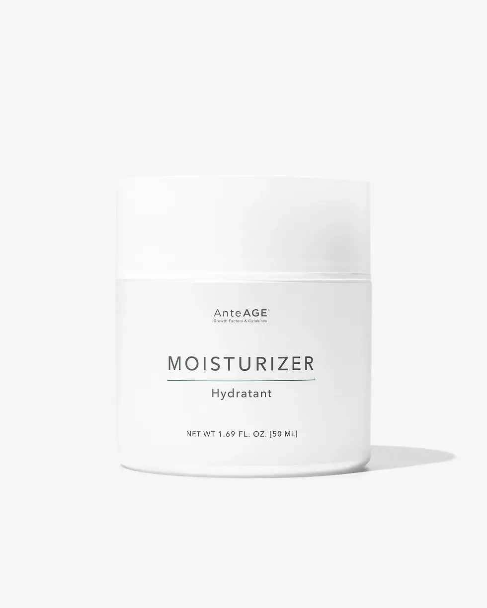 AnteAGE Moisturizer medical-grade hydrating moisturizer jar on a clean white background