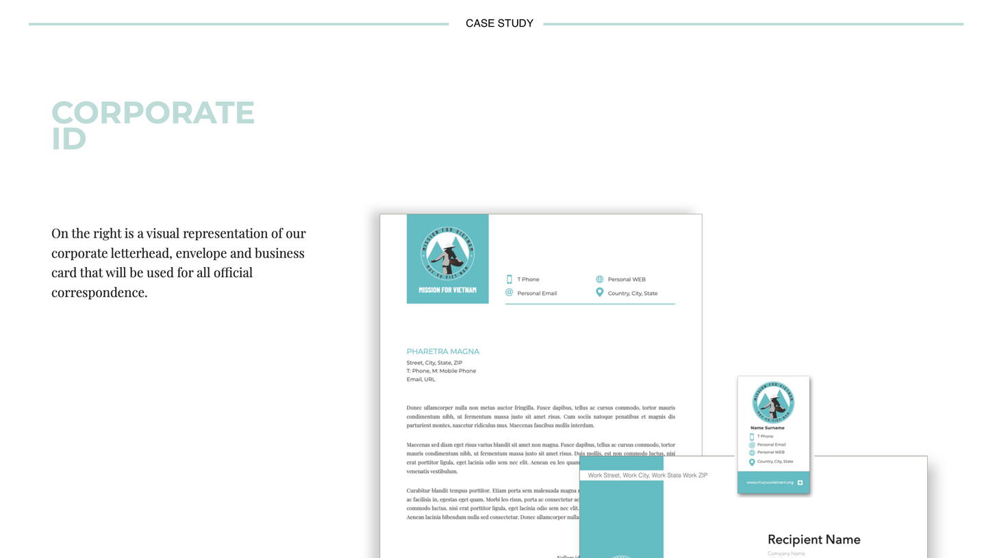 Designed Print Collateral - Logo, letterhead, business cards
