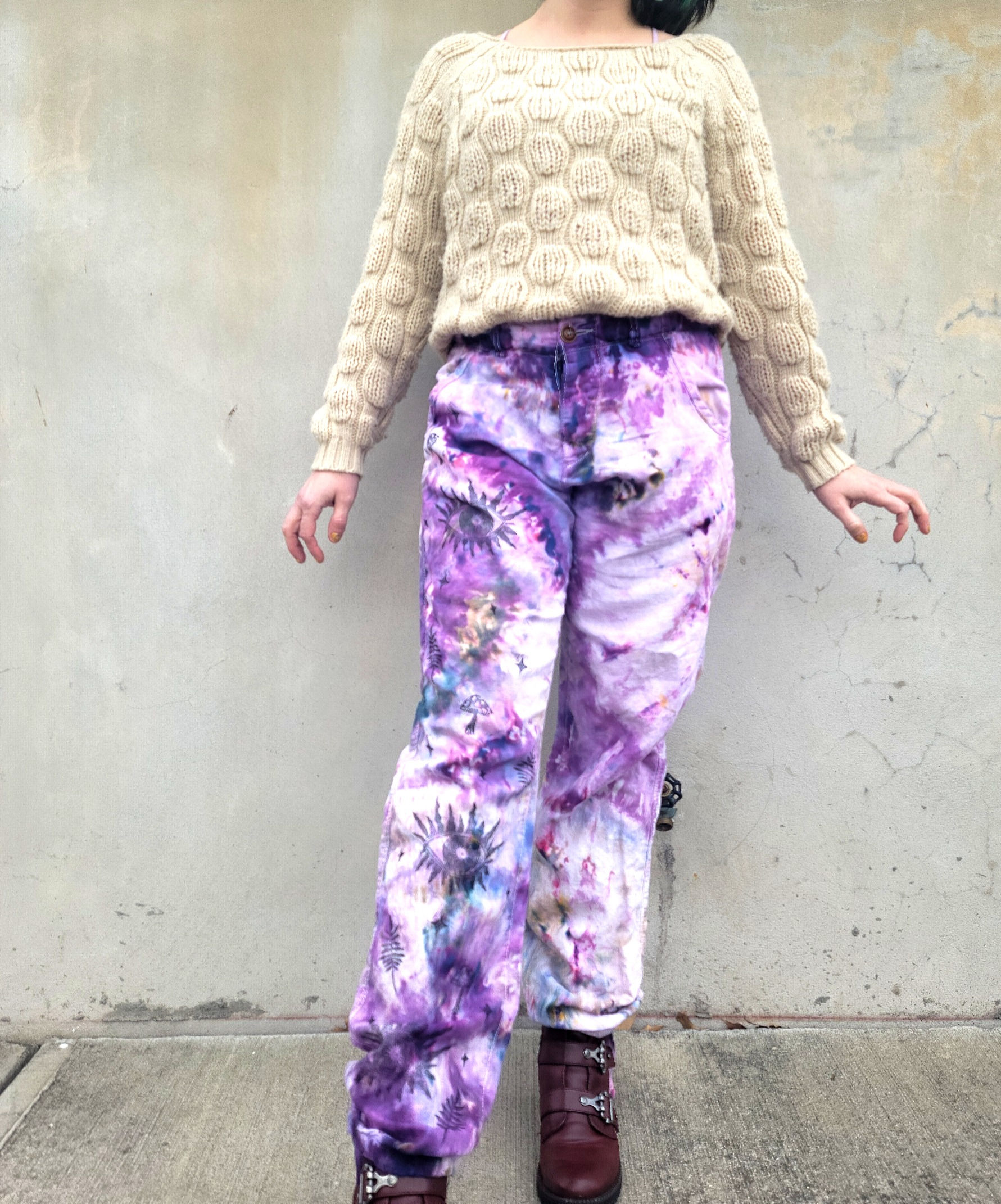 Open Eyes Tie String Pants