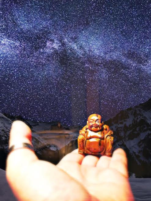 Thumbnail: Healing Buddha Tiger's Eye Statue