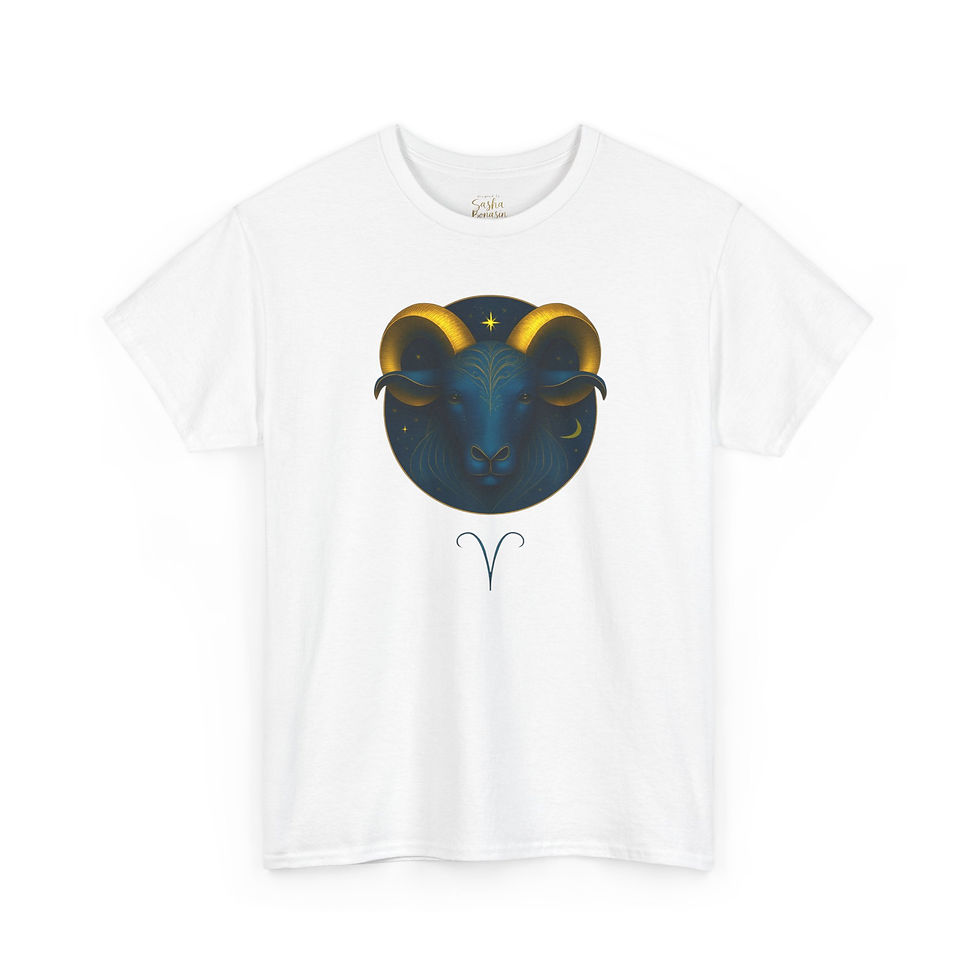 Thumbnail: Aries Horoscope Tee, Zodiac Gift, Astrology Shirt, Star Sign Top, Unisex Apparel