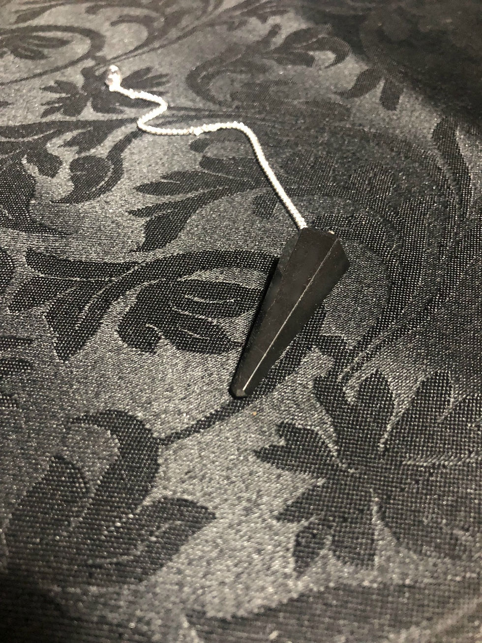 Thumbnail: Black Tourmaline Pendulum
