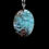 Thumbnail: Aquaprase Chalcedony Pendant With Sterling Silver Chain 