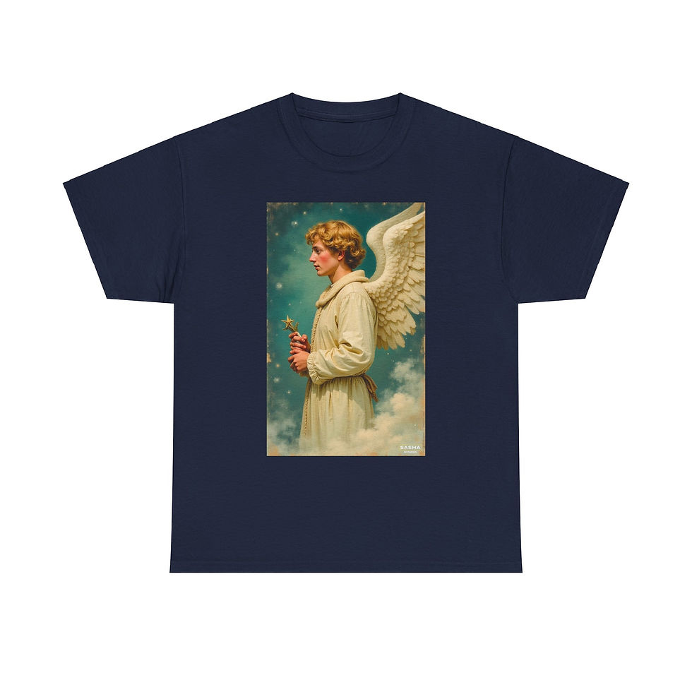 An Angel Holding A Star Unisex Tee