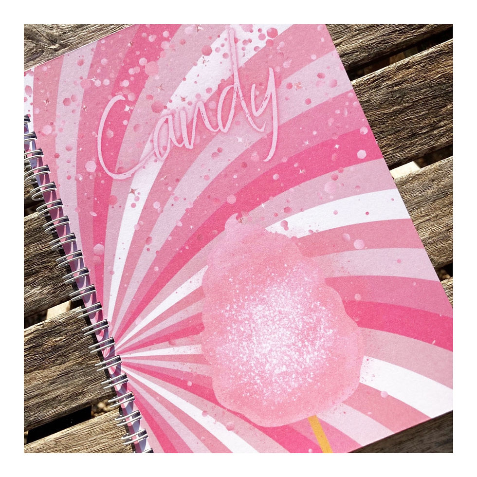 Miniature : Carnet A5 - Candy