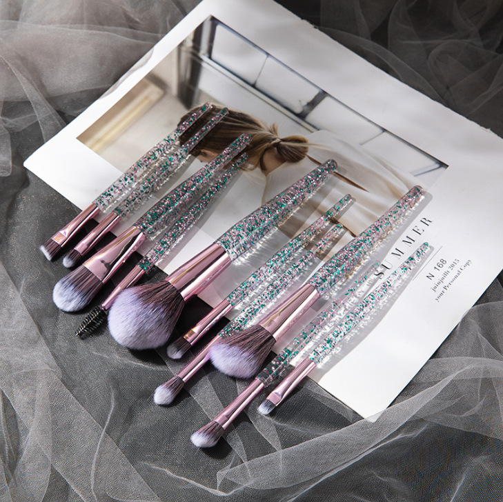 Thumbnail: 10-Piece Makeup Brush Set for Beauty and Blending