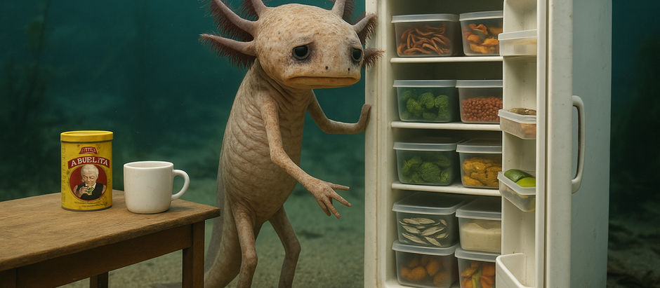 ¿Tu ajolote no quiere comer? Causas comunes y qué hacer