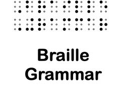 Braille Grammar - UEB