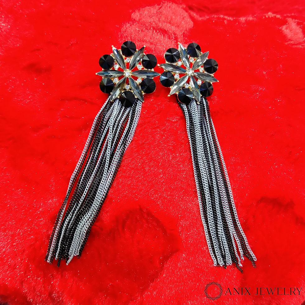 Thumbnail: Long shimmery dangles